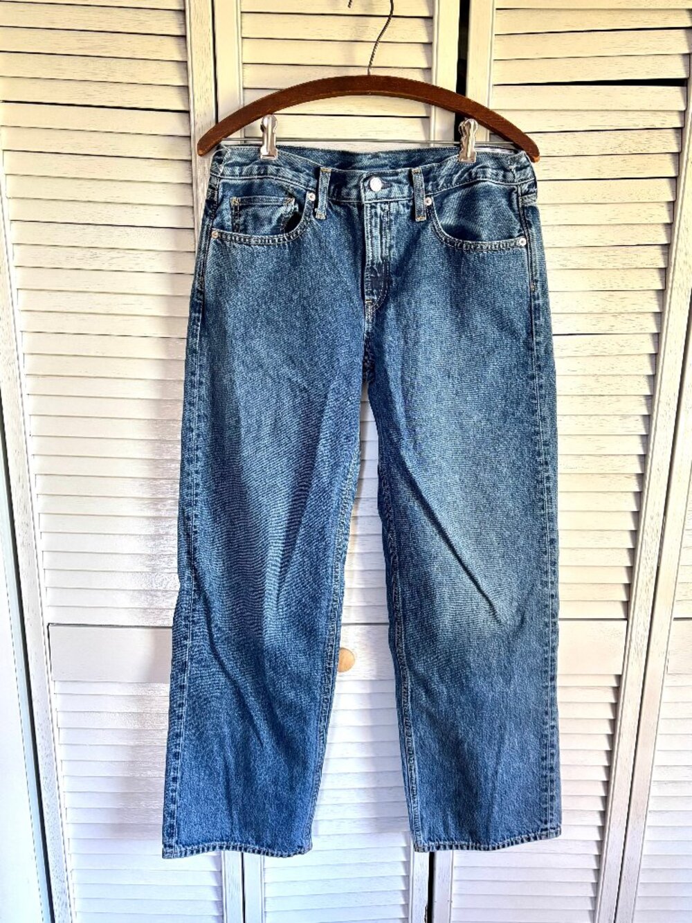 Gap Low Rise Rigid 90s Loose Jeans Size 27